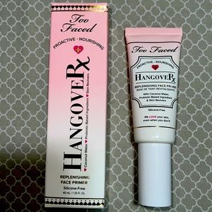New Too Faced hangover Rx replenishing face primer 40ml/ 1.35 fl oz
